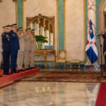 Abinader juramenta nuevos comandantes del Ejército, Fuerza Aérea y director de la Policía